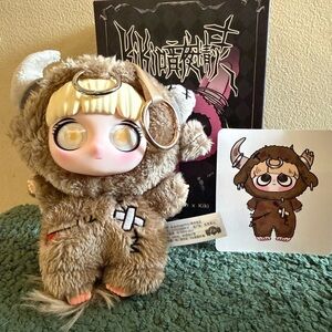 🎃HALLOWEEN SALE🎃 Kiki Night Elves Series – Ram Plush Pendant Keychain